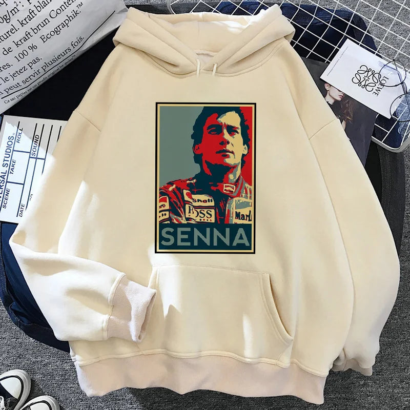 Vintage Ayrton Senna Hoodie