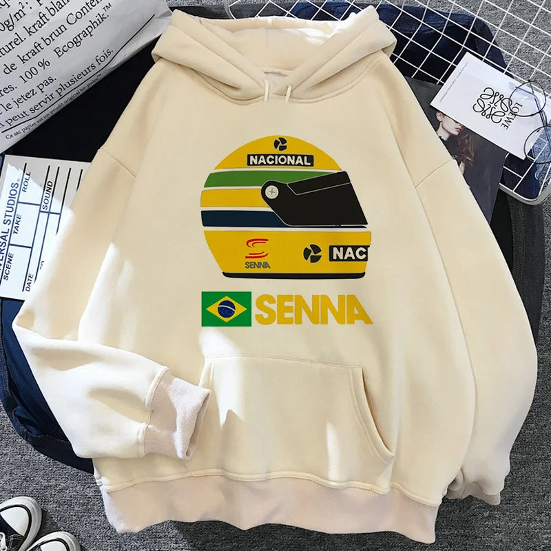 Vintage Ayrton Senna Hoodie